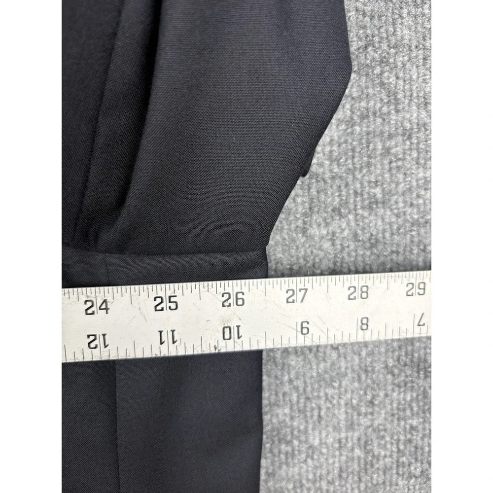Loro Piana 100% Wool Joseph Abboud Navy Blazer Sport Coat US 52R Made USA